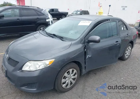 2010 Toyota Corolla Le z USA, uszkodzony, nr VIN 1NXBU4EE8AZ187325